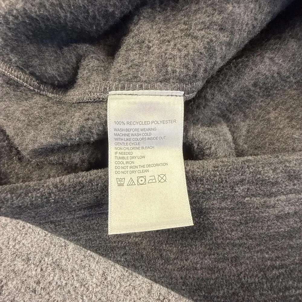 Tommy Bahama Men's Gray Quarter-Zip Pullover Fleece‎ Sweater XXL #1830